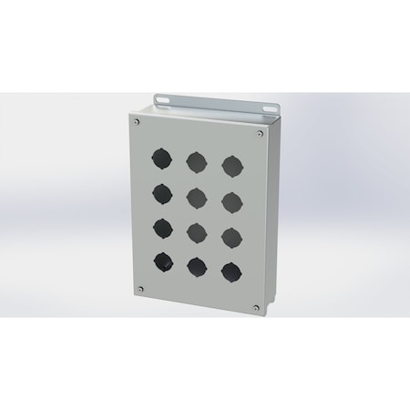 Saginaw Control & Engineering S.S. PB Enclosure SCE-12PBSS